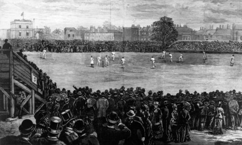 The iconic 1882 Test at The Oval &copy; Getty Images