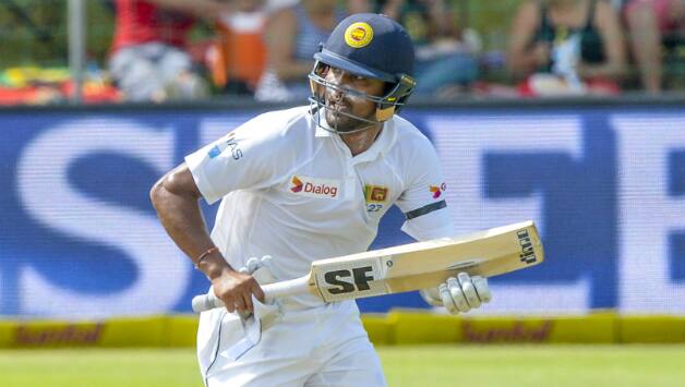 Chandimal is unbeaten at 47 © Getty Images