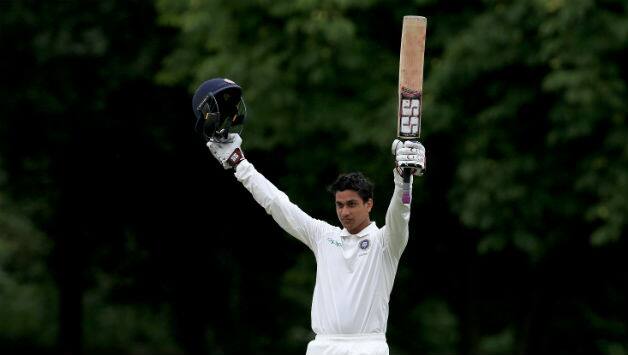 Manjot Kalra was the top scorer for India Blue © Getty Images
