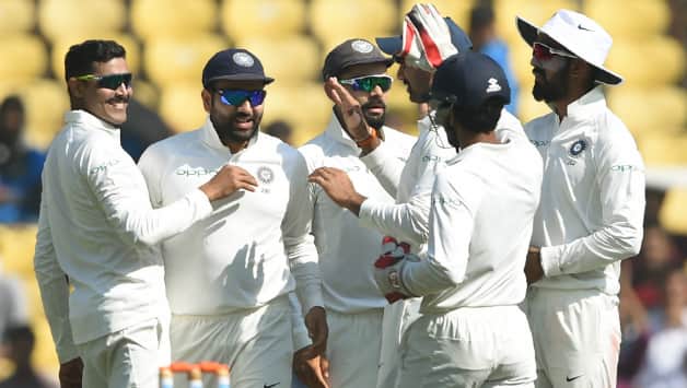 Jadeja finished the match with 5 wickets from the match © AFP