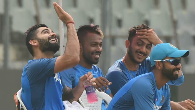 "Hardik Pandya is very good at heart but he doesn't have any control over his tongue." - Virat Kohli © AFP