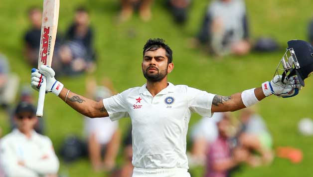 Virat Kohli scored his 5th double hundred © Getty Images