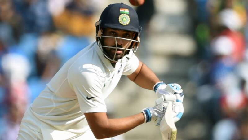 Rohit Sharma played a Test after 13 months and shone with the bat &copy; AFP