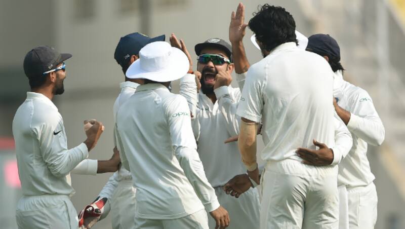 Ishant got Samarawickrama bowl off the second ball of the innings &copy; AFP