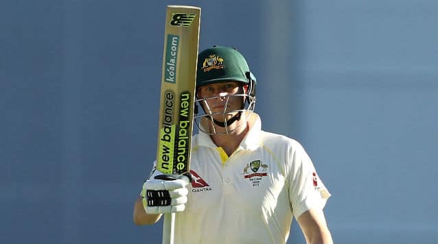 Steven Smith remained unbeaten on __ © Getty Images