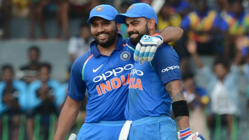 Rohit Sharma and Virat Kohli &Acirc;&copy; AFP