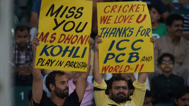 Of course, MS Dhoni and Virat Kohli were present in Lahore © AFP