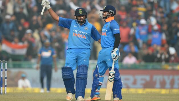 Rohit Sharma and Shreyas Iyer © AFP