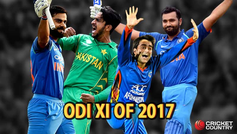From left: Virat Kohli, Hasan Ali, Rashid Khan and Rohit Sharma were the easiest picks &Acirc;&copy; Getty/AFP