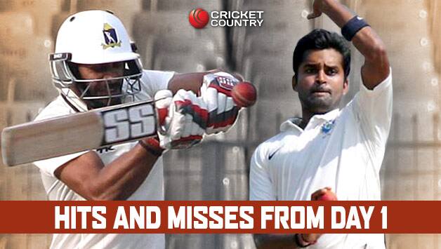 Manoj Tiwary (L) and Vinay Kumar © IANS & Getty Images