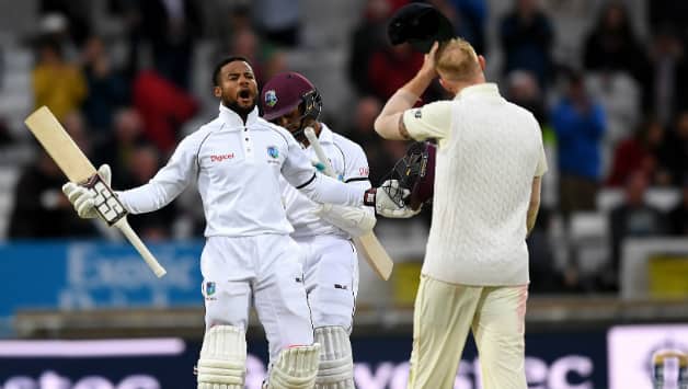 Shai Hope scored twin centuries in the match © Getty Images