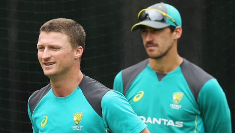 Jackson Bird and Mitchell Starc &copy; Getty Images