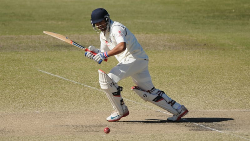 Karun Nair was unbeaten on 148 at stumps © Getty Images