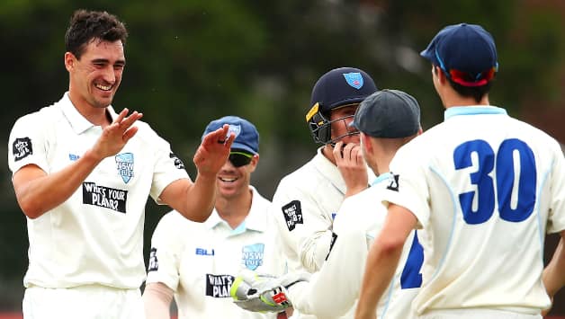 Mitchell Starc hs so far picked up 5 wickets in the match © Getty Images