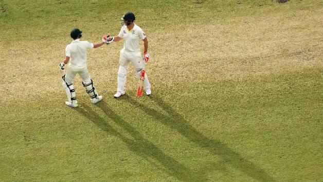 Smith, Marsh added 301 runs for the fifth wicket © Getty Images