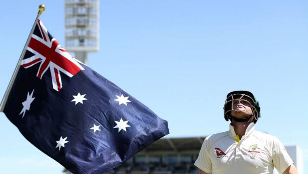 Steven Smith during the Perth Test © Getty Images