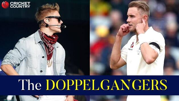 Justin Bieber and Stuart Broad © Getty Images