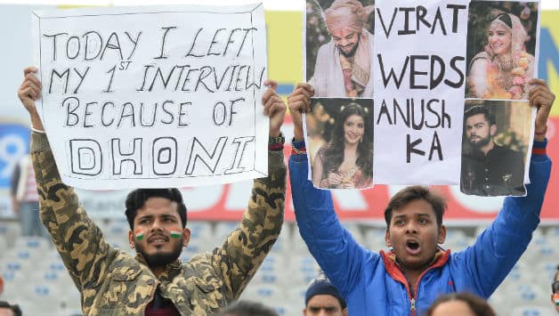 India took on Sri Lanka at Mohali i© AFP