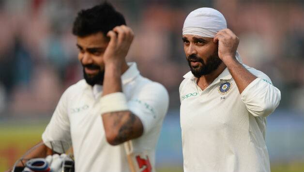 Virat Kohli and Murali Vijay were involved in a __ -run stand © AFP