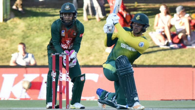 Quinton de Kock's 168* against Bangladesh was one of the finest ODI knocks this year &Acirc;&copy; AFP