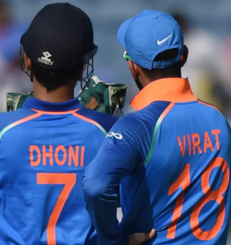 Virat Kohli and Faf du Plessis share the same jersey number &Acirc;&copy; AFP