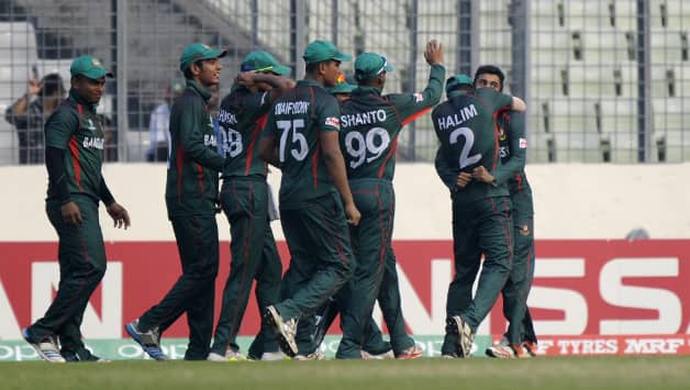 Bangladesh Under-19 team won their first match © Getty Images