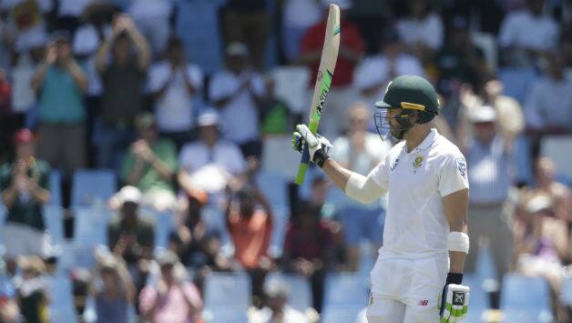 Faf du Plessis contributed with the bat in both innings at Centurion © AFP