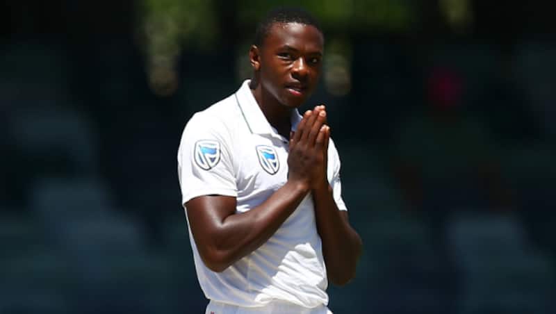 Kagiso Rabada's all-round contribution helped South Africa take lead &copy; Getty Images