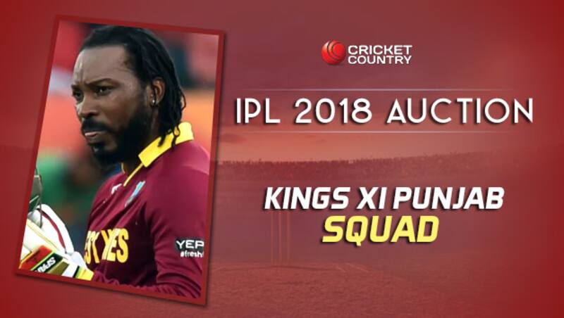Kings XI Punjab picked Gayle at the last moment &copy; Getty Images