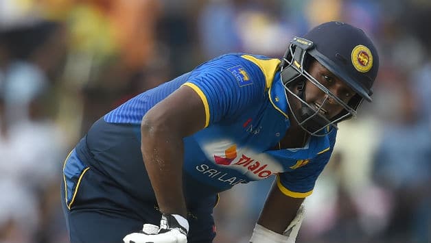 Sri Lanka limited-overs skipper, Angelo Mathews © AFP