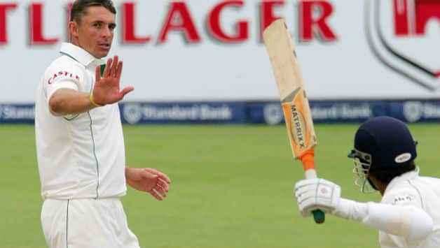 Andre Nel seen bowling to S Sreesant © AFP (file photo)
