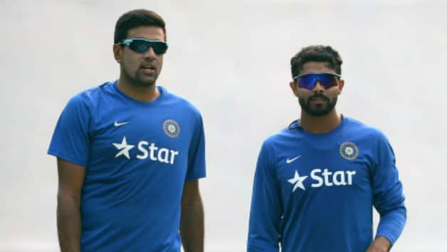 Ravichandran Ashwin and Ravindra Jadeja © AFP