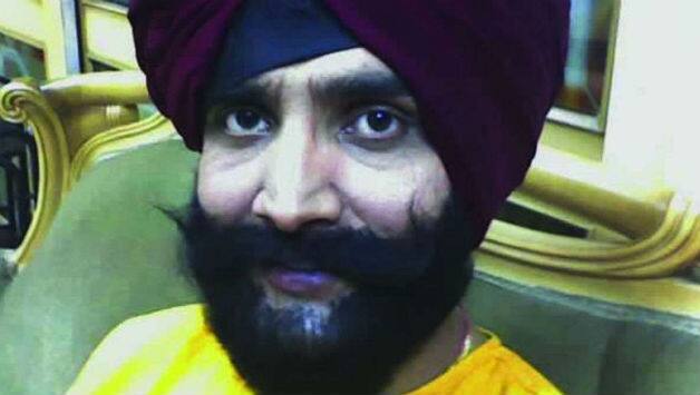 Sourav Ganguly disguised as sardarji. (Image Courtesy: Juggernaut)
