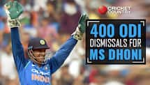 MS Dhoni becomes 4th wicket-keeper to complete 400 dismissals in ODIs