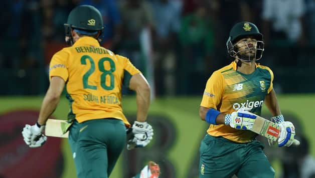 South Africa skipper, JP Duminy © AFP