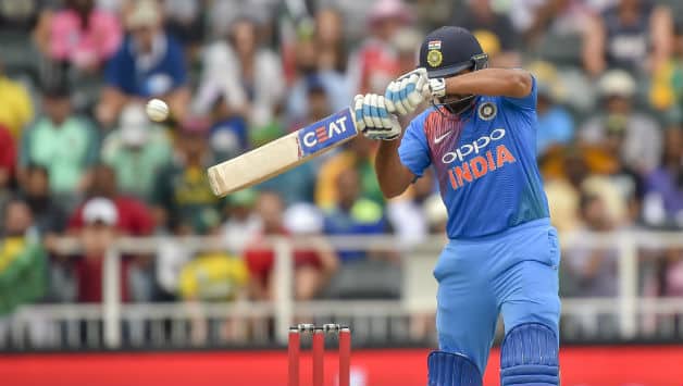 Rohit Sharma played a brisk knock of 21 runs from 9 © Getty Images