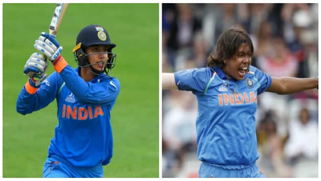 Smriti Mandhana and Jhulan Goswami © Getty Images and IANS