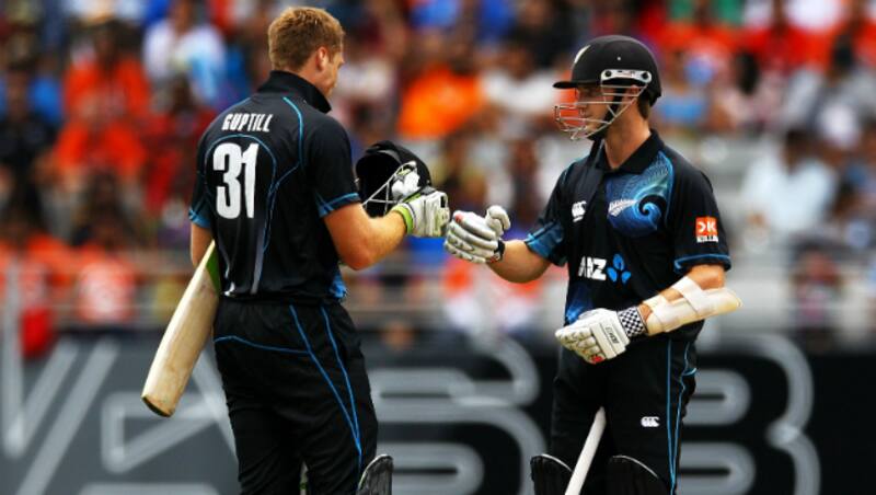 Guptill, Wiliamson bot scored half-centuries © Getty Images