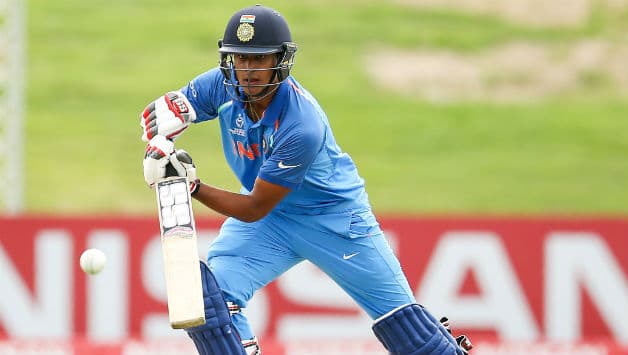 Manjot Kalra became the fifth player to score a century in an U19 World Cup Final © AFP