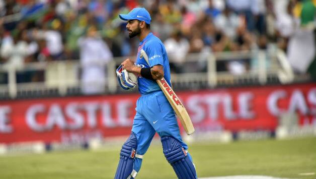 Virat Kohli suffered a rare failure on this tour © AFP