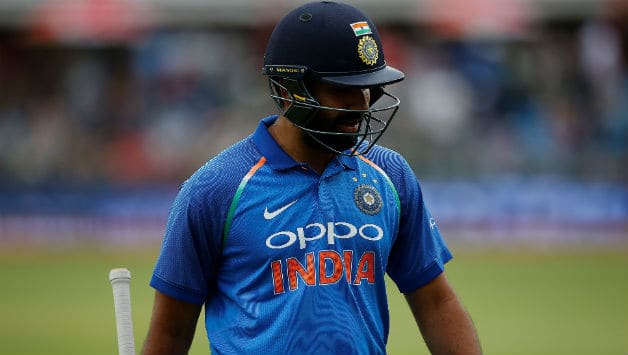 Rohit Sharma scored his 17th ODI hundred in 106 balls © AFP