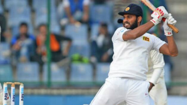 Roshen Silva remained unbeaten at tea © AFP
