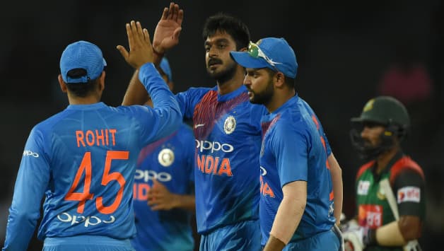 India have won all 6 T20Is against Bangladesh so far © AFP