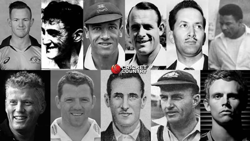 Top, from left: D&acirc;Arcy Short, Leo O&acirc;Brien (courtesy: Labor Daily), Jack O&acirc;Connor (England), Norm O&acirc;Neill, Basil D&acirc;Oliveira, Collie Smith Bottom, from left: Kevin O&acirc;Brien, Niall O&acirc;Brien, Jack O&acirc;Connor (Australia), Bill O&acirc;Reilly (courtesy: Wikimedia Commons), Steven O&acirc;Keefe &Acirc;&copy; Getty Images