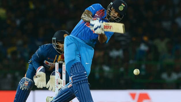 India lost the first T20I vs Sri Lanka at Colombo. (Image courtesy: AFP)