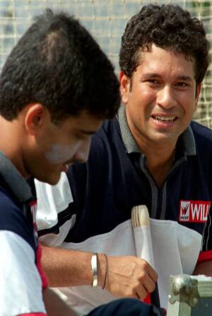Sourav Ganguly and Sachin Tendulkar © Getty Images