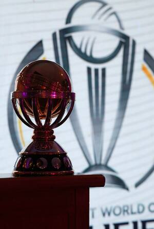 ICC World Cup Qualifiers trophy © Getty Images