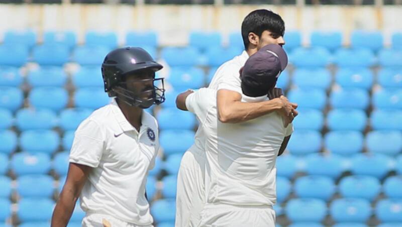 Vidarbha team claim their second domestic title © PTI