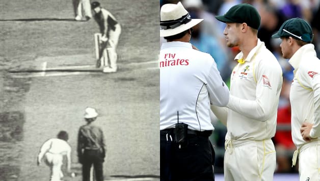 Trevor Chappell's underarm bowling and Cameron Bancroft, Steven Smith's ball-tampering controversy © Getty Images