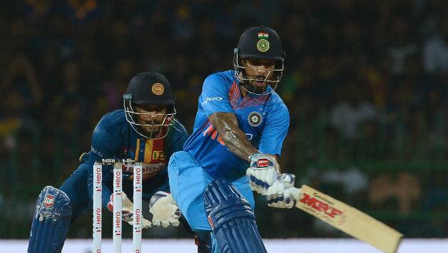 Shikhar Dhawan scored 90 © AFP